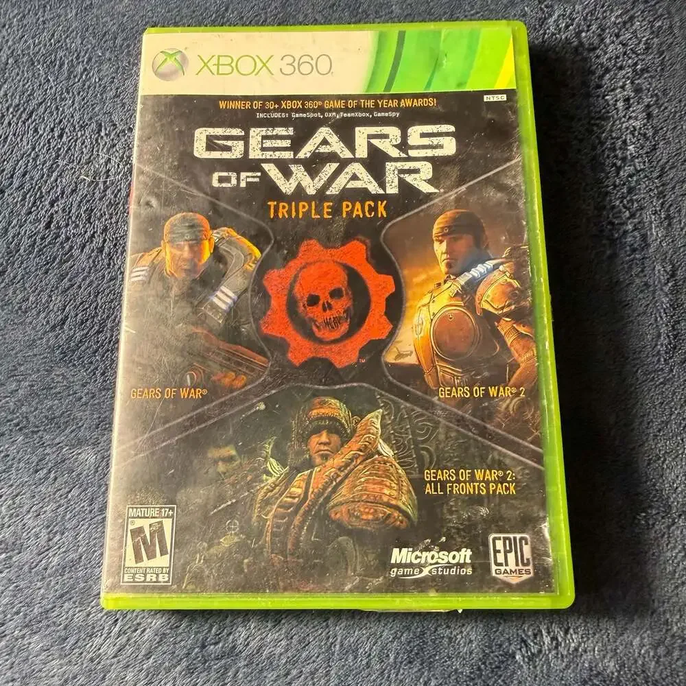 Gears of War Triple Pack Xbox 360 Video Game